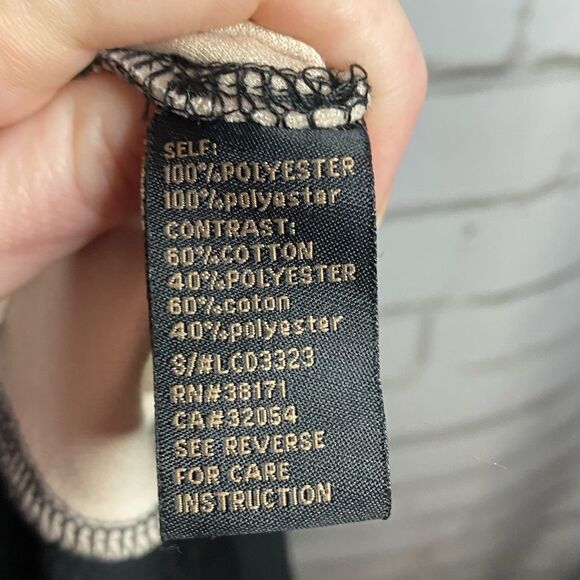 Lucca Couture Body Con Color Block Long Sleeve Dress Size Small - Picture 6 of 8